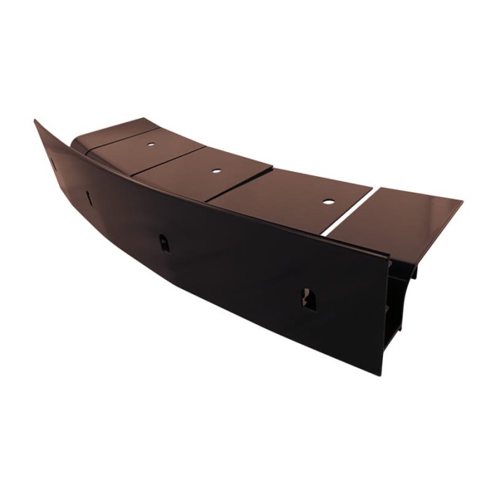 Łuk okapowy nacinany W30 Renoplast Brąz RAL 8019