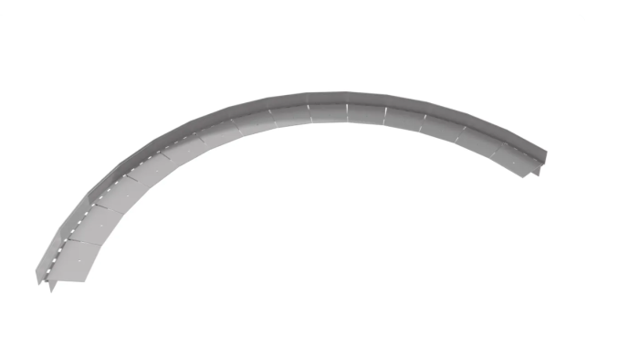 Łuk okapowy nacinany W35+ Renoplast