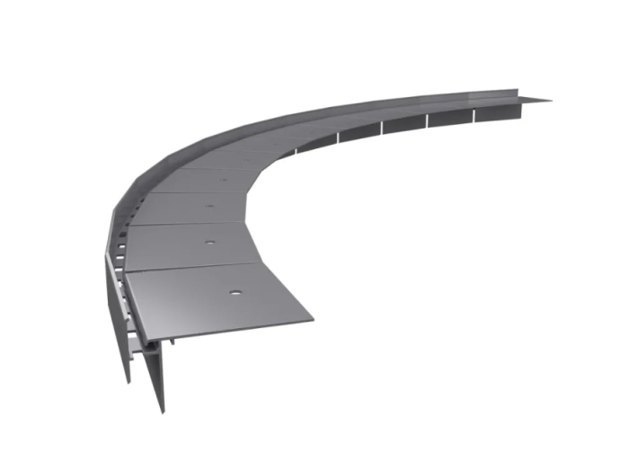 Łuk okapowy nacinany K35 Renoplast