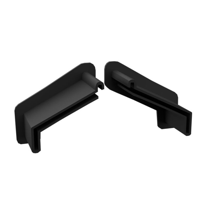 Odbojnik przyścienny K100 Czarny RAL 9005