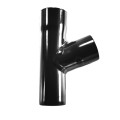 Trójnik do rury spustowej R50 Czarny RAL 9005