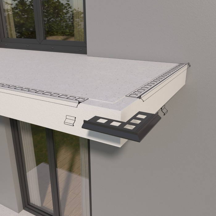 Narożniki do profili K30 Renoplast