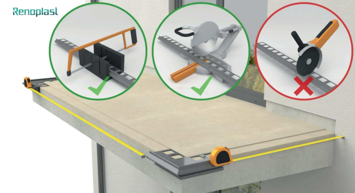 Profil okapowy K40 Renoplast