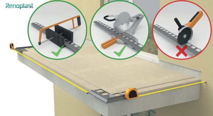 Profil okapowy K30 Renoplast