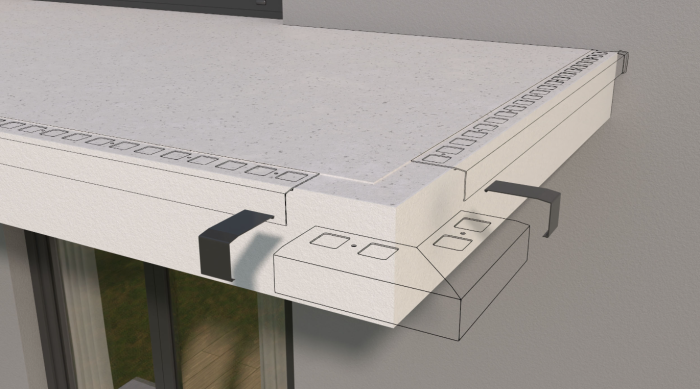 Łącznik do profili K301 Renoplast