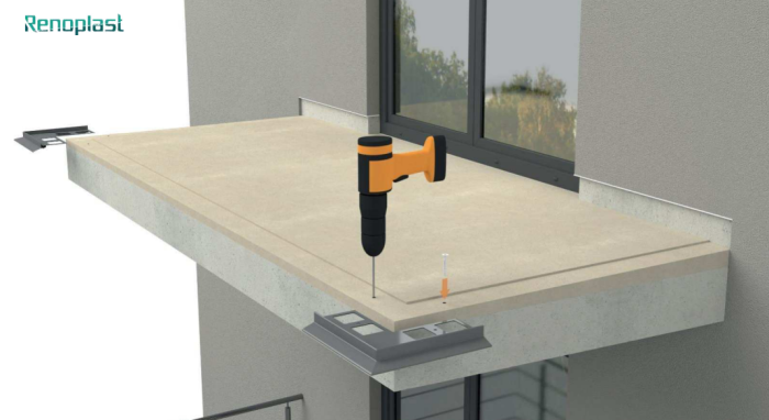 Narożnik do profili K102 Renoplast