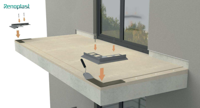 Narożnik do profili K102 Renoplast