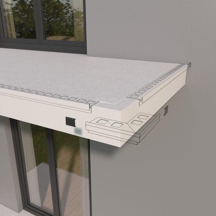 Łącznik do profili K35 Renoplast