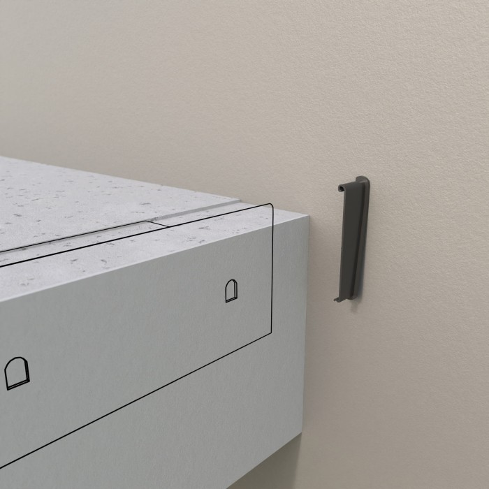 Odbojniki przyścienne do profili W30 Renoplast