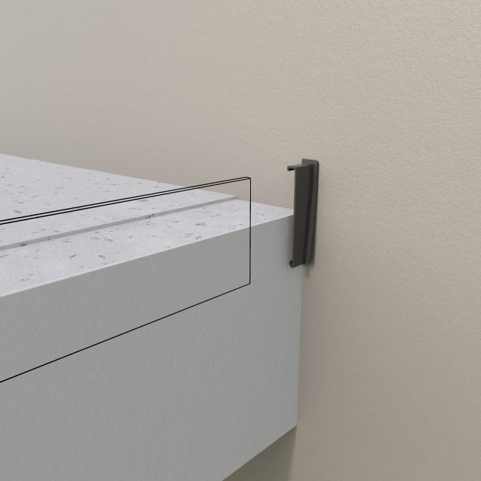 Odbojniki przyścienne do profili bocznych W35B Renoplast