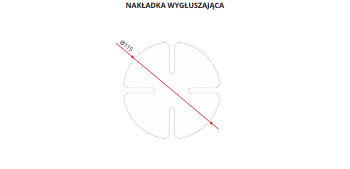 Nakładka wygłuszająca do Renopad Pro