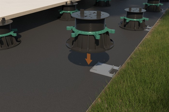 Klipsy mocujące dolny i górny do wsporników Renopad PRO