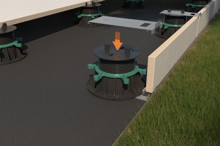 Klipsy mocujące dolny i górny do wsporników Renopad PRO