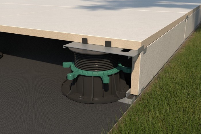 Klipsy mocujące dolny i górny do wsporników Renopad PRO