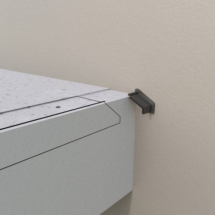 Odbojnik przyścienny do profili K10 Renoplast