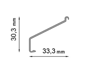 Łącznik do profili K10 Renoplast