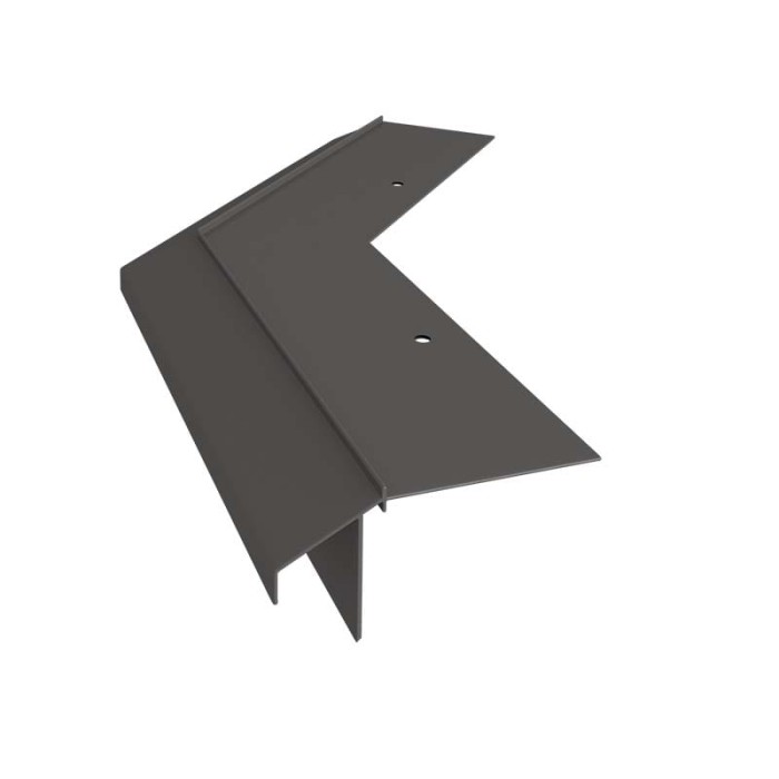 Narożnik zewnętrzny 135 stopni do profili K10R Renoplast Grafit RAL 7024