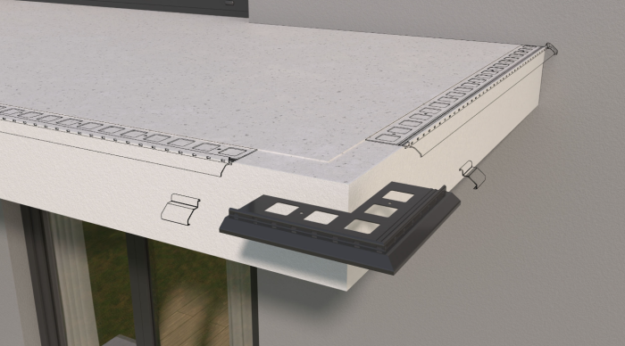 Narożniki do profili K20 Renoplast