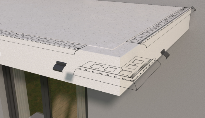 Łącznik do profili K20 Renoplast
