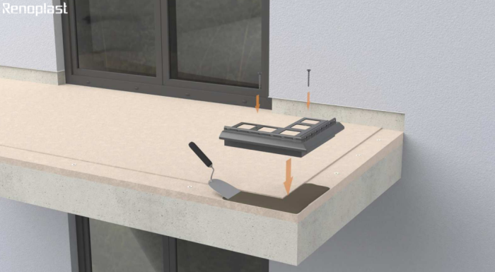 Narożniki do profili K20R Renoplast