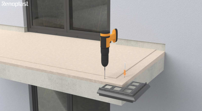 Narożniki do profili K20R Renoplast