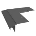 Narożnik zewnętrzny 90 stopni do profili K10R Renoplast Grafit RAL 7024