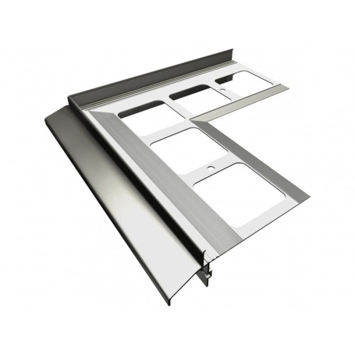 Narożnik zewnętrzny 90 stopni do profili K40 Szary RAL 7037