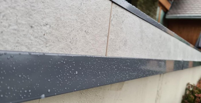 Profil okapowy W20 do tarasów wentylowanych / podniesionych Renoplast